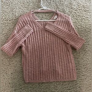 Cute blush pink sweater